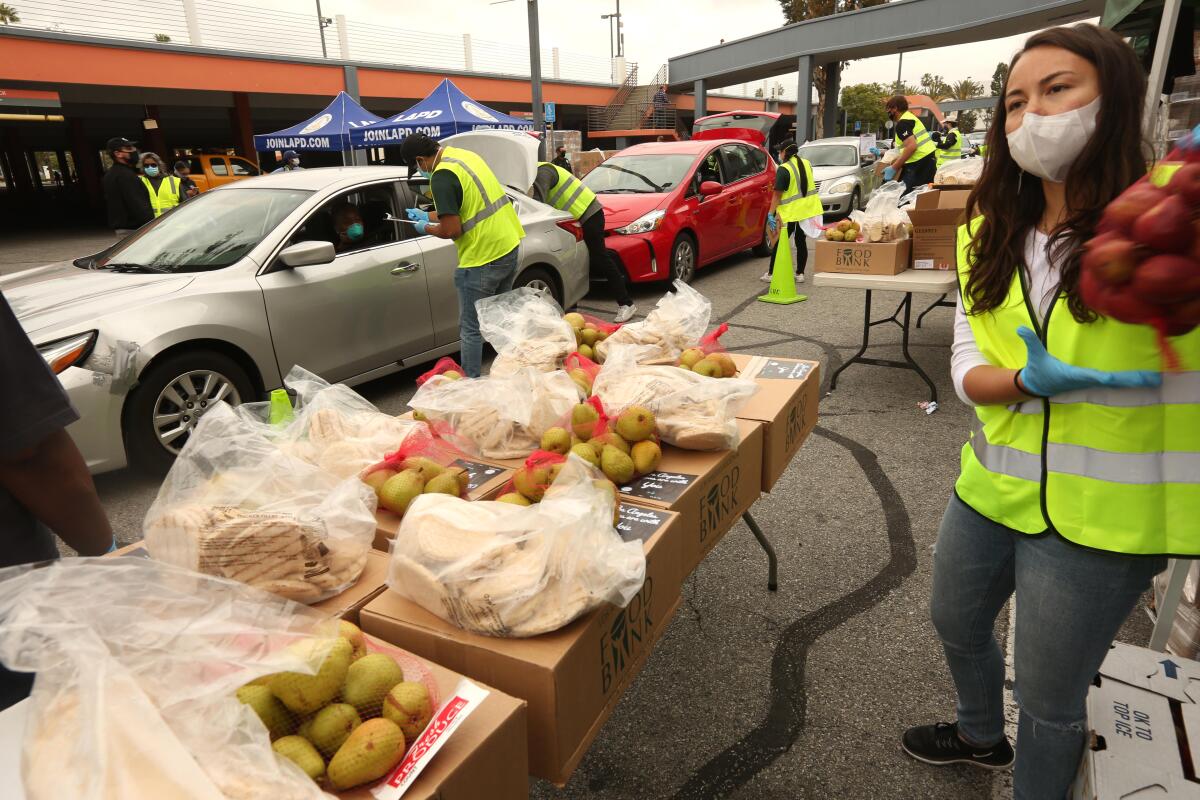 Food giveaway