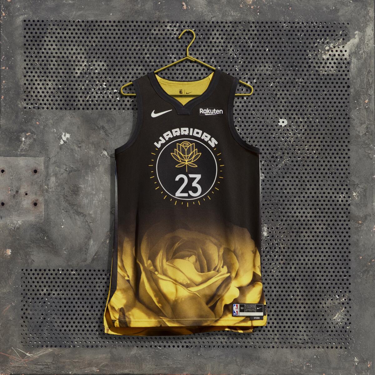 Golden State Warriors 2022-23 City Edition jersey