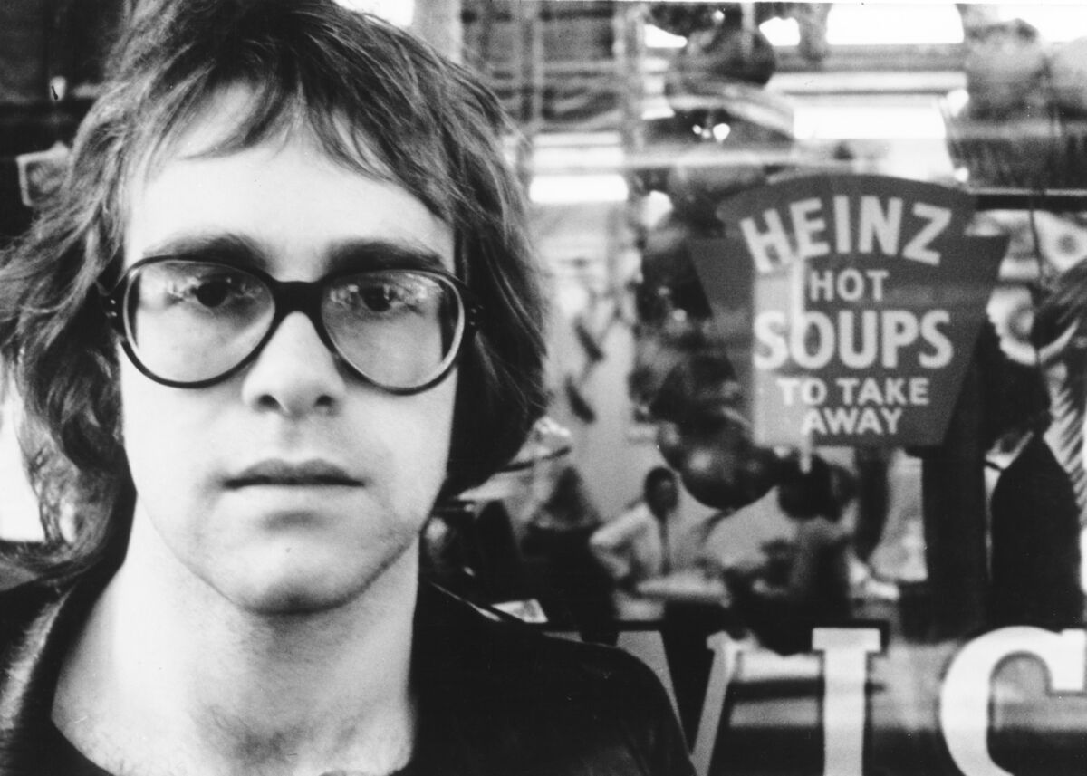 Elton John, photographed around 1970.