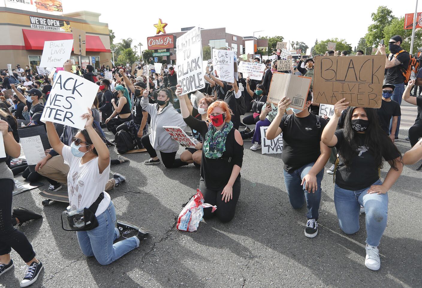 Anaheim George Floyd protest