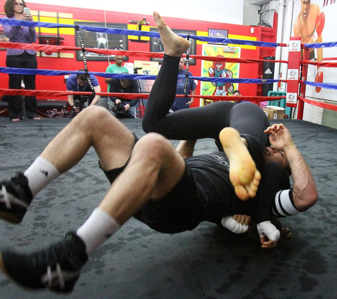 Photo Gallery: MMA Champion Rhonda Rousey open workout