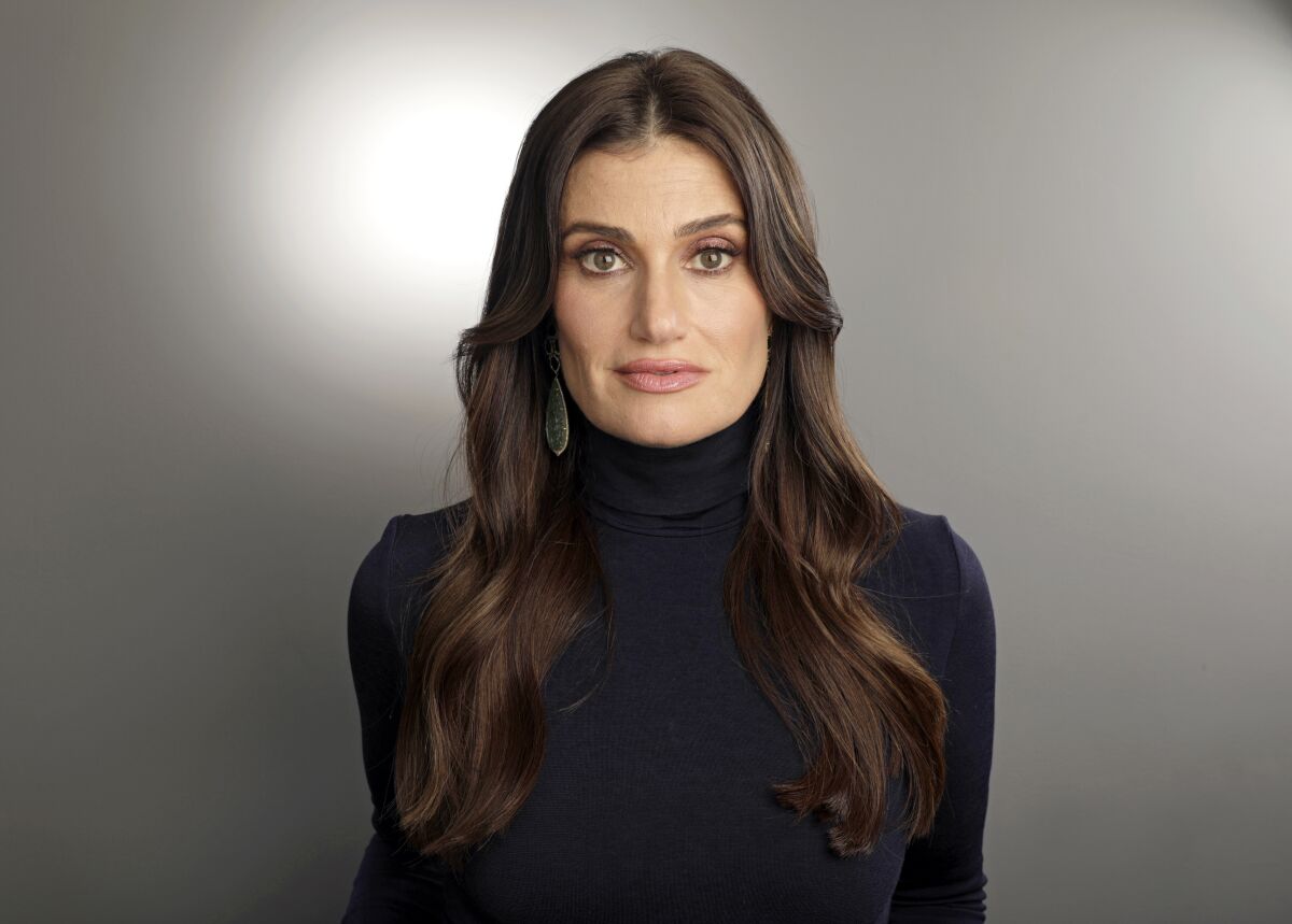 Idina Menzel talks to the UnionTribune about her world premiere