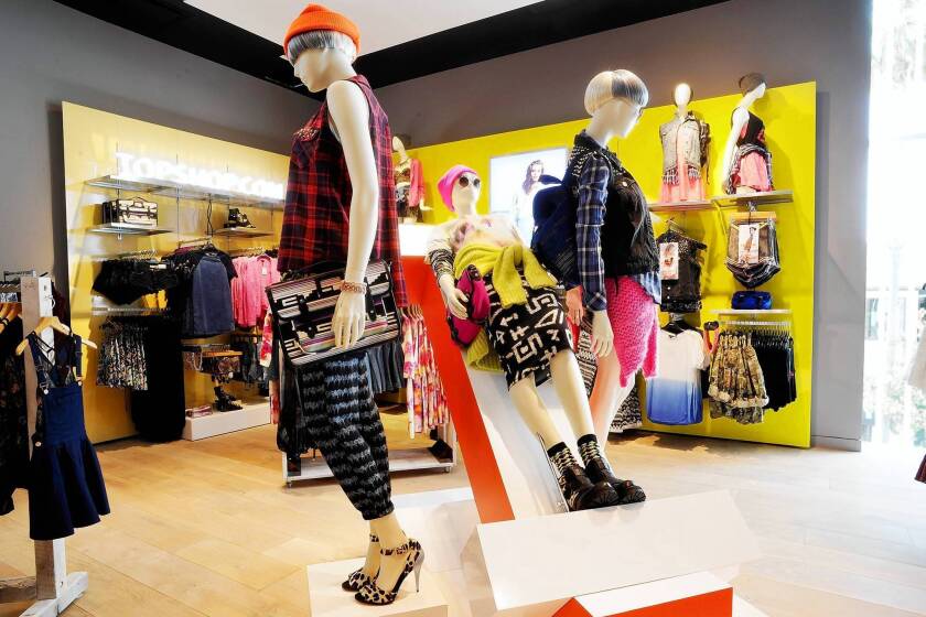 Topshop Topman at the Grove will have some lines exclusive to L.A.