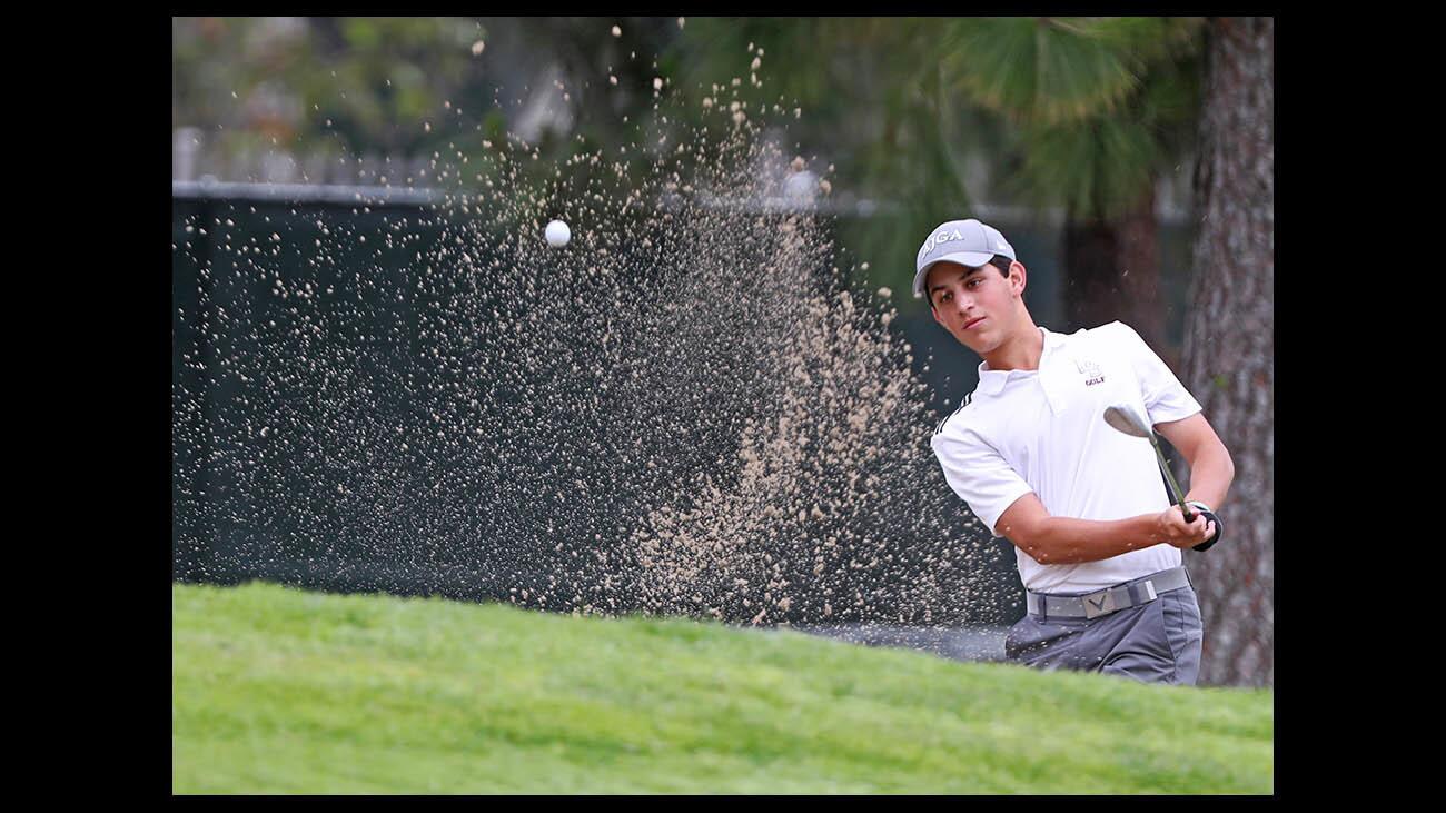 Photo Gallery: Laguna Beach High golfer Sharp in CIF SCGA championship at Brookside Golf Club