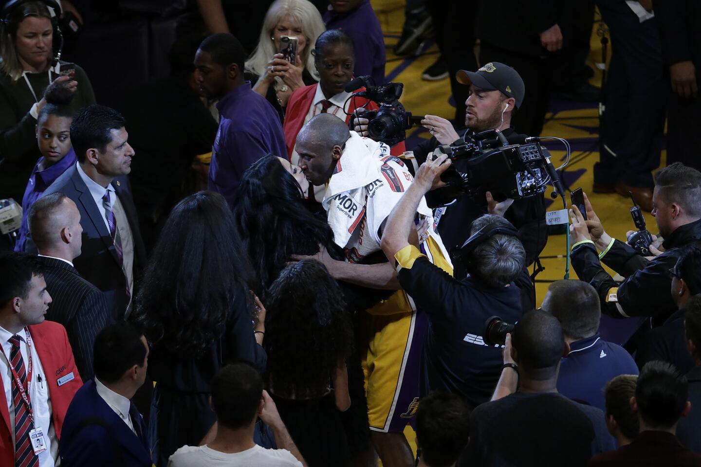 Kobe's last game