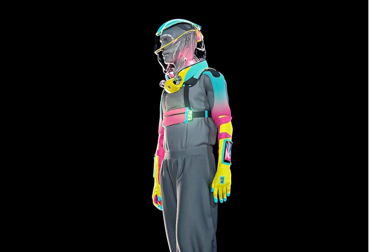 Prototipo de traje antivirus para conciertos en vivo