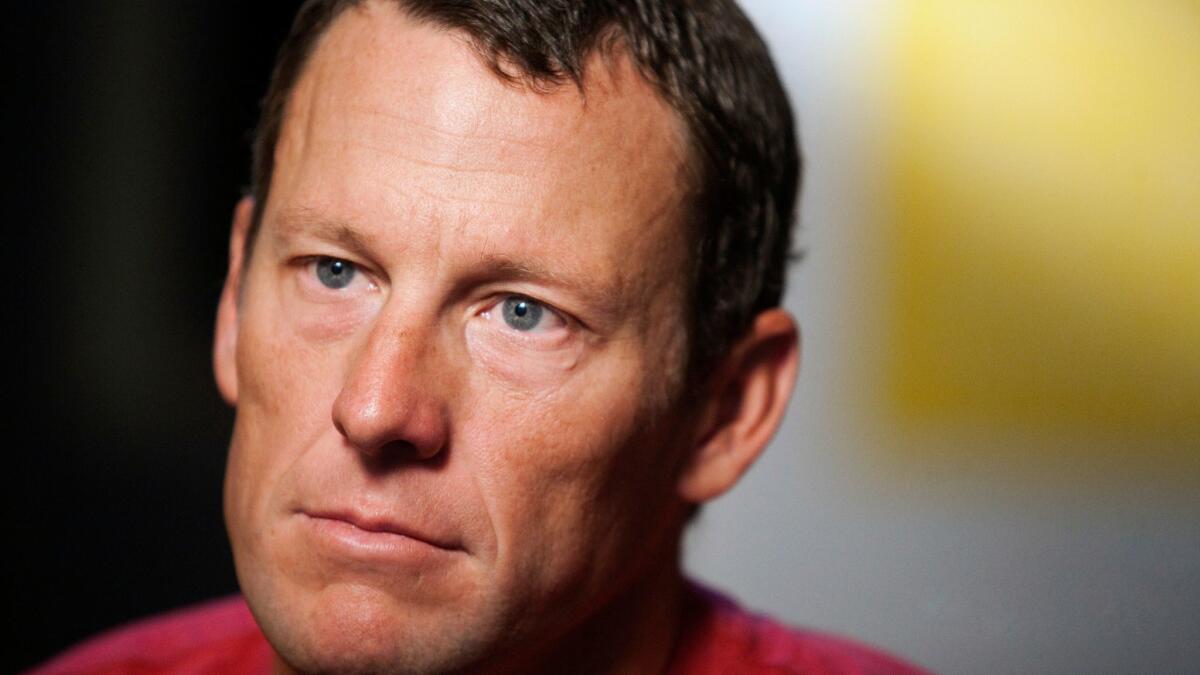 Lance Armstrong reached a $5-million settlement with the federal government in a whistleblower lawsuit that could have sought $100 million in damages from the cyclist.