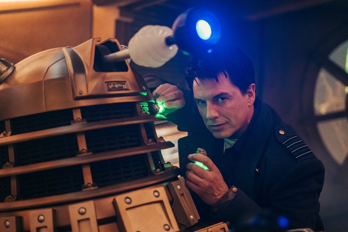 John Barrowman in "Doctor Who."