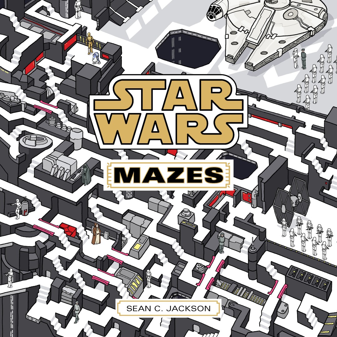 "Star Wars Mazes" cover