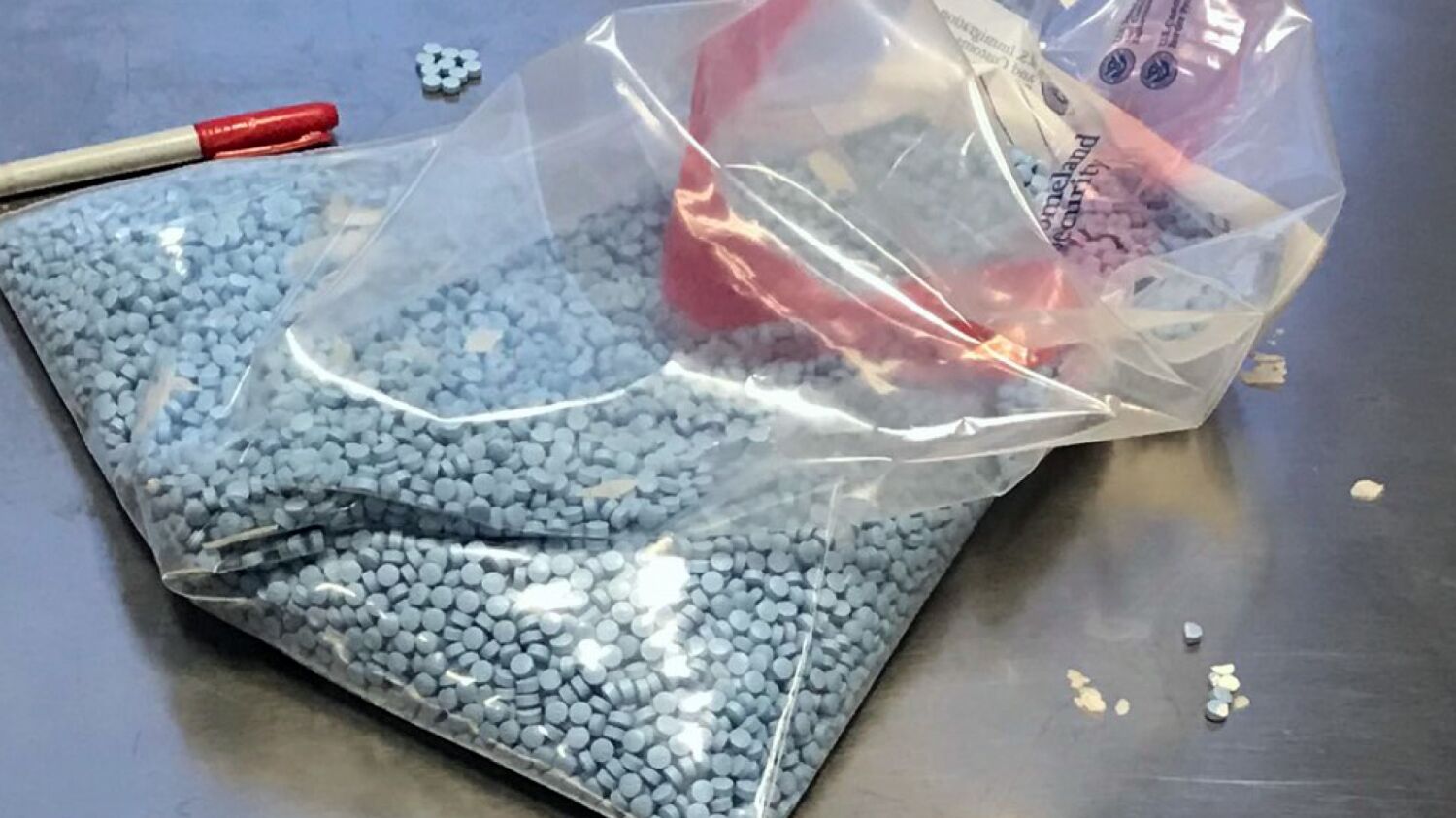 DEA says six out of 10 fake prescription pills analyzed by its labs are found to contain fentanyl