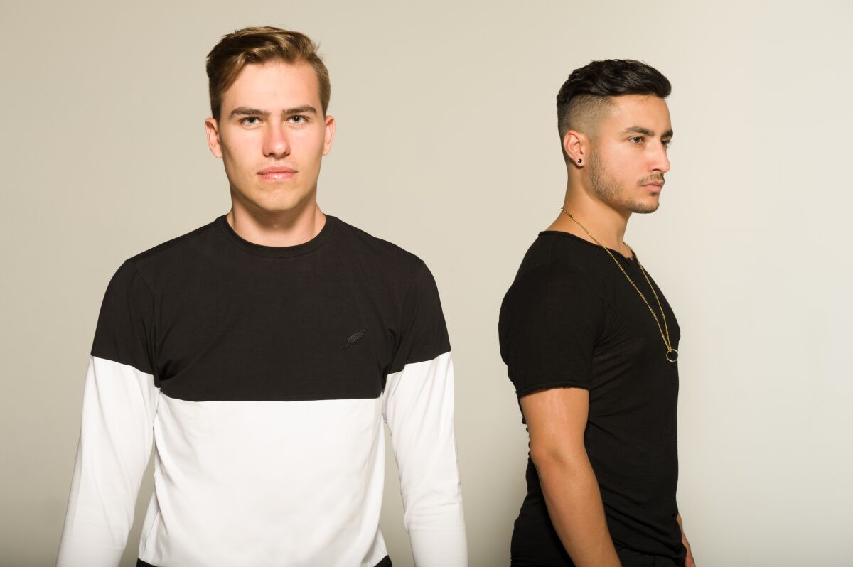 A photo of Andrew Fedyk and Joe Depace of Loud Luxury
