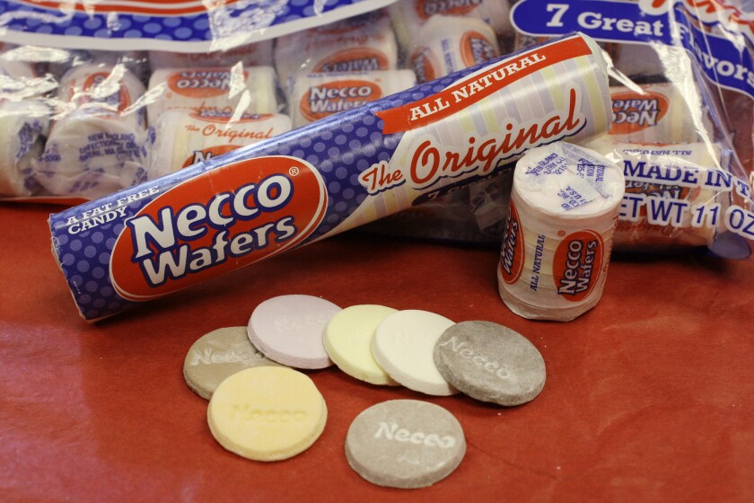 The owner of a company that makes candies such as Necco wafers and Sweethearts has unexpectedly shut down operations at its Massachusetts plant.