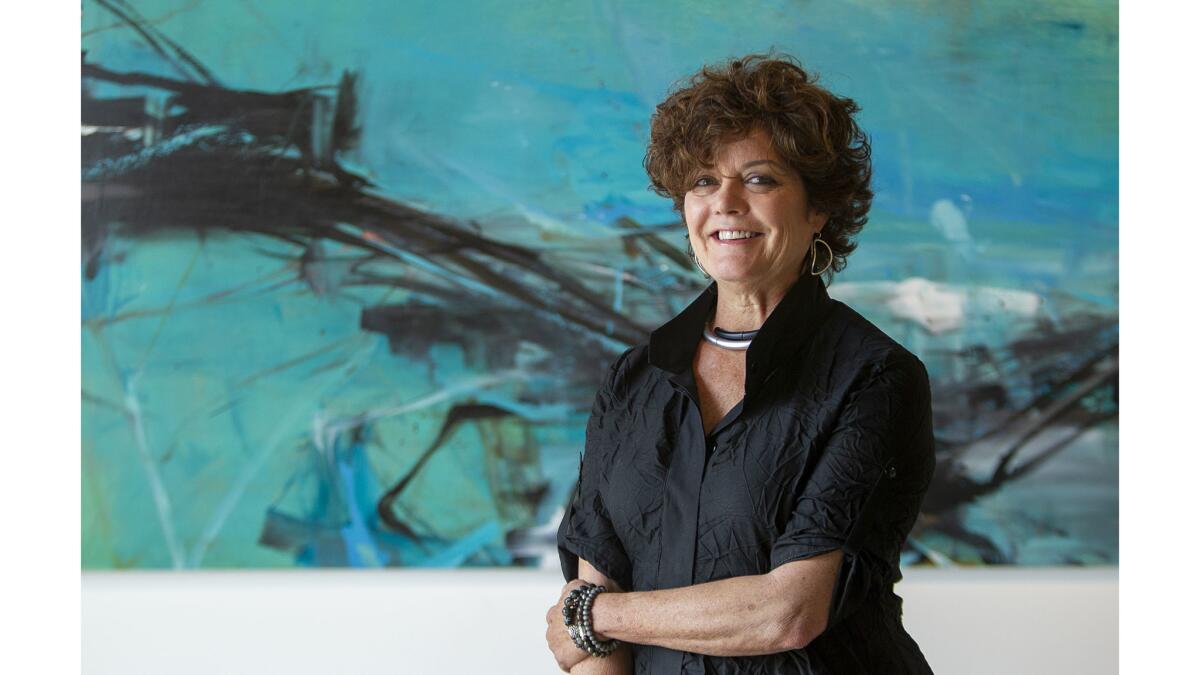 Jeannie Denholm is the owner and founder of SCAPE Gallery in Corona del Mar.