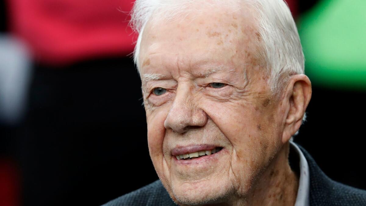 Jimmy Carter on Oct. 23, 2016