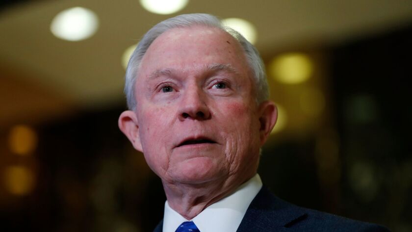 Sen. Jeff Sessions is Donald Trump's nominee for attorney general.