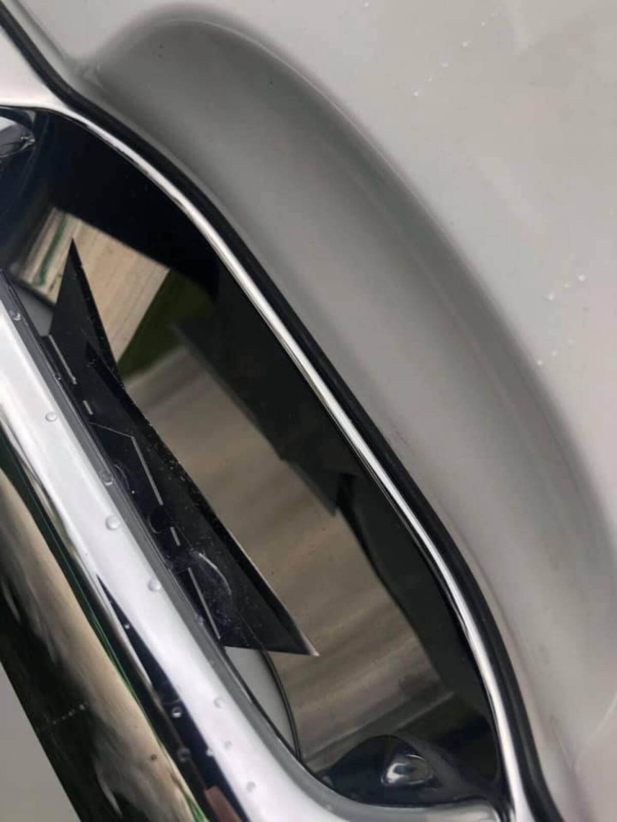 A motorist in Temecula found razor blades affixed to a car door handle last week.