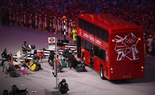 WORST: London To ease any Olympic withdrawal, the games closing ceremony comes built with a nod to the next host city, in this case, London in 2012. And London rocketed in the excitement by cruising into Beijing via a double-decker bus. Whoo! Honk! Honk!