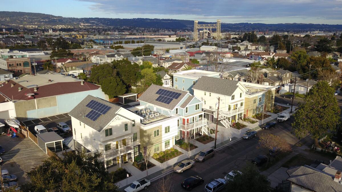 The Everett Commons project in Alameda provides housing for 20 low-income families.