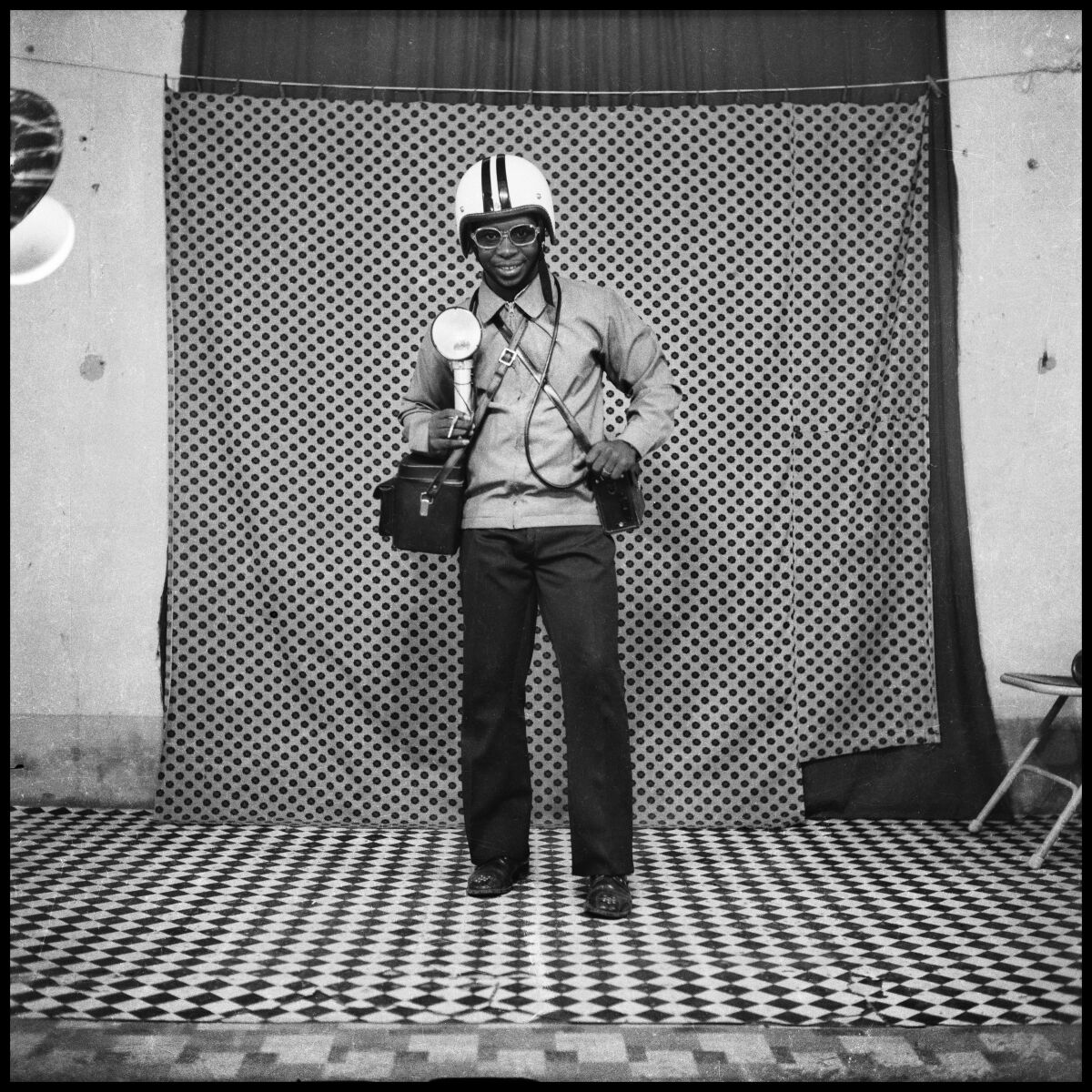 "Sory Photographe," 1968, by Sanlé Sory at M+B Art.