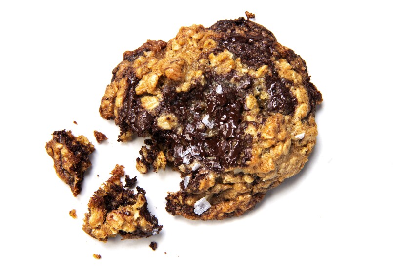 Genevieve Ko's chocolate chunk oatmeal cookies.