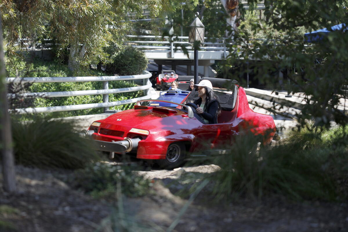 Column: Disneyland is ditching gas cars at Autopia. It's a great first ...