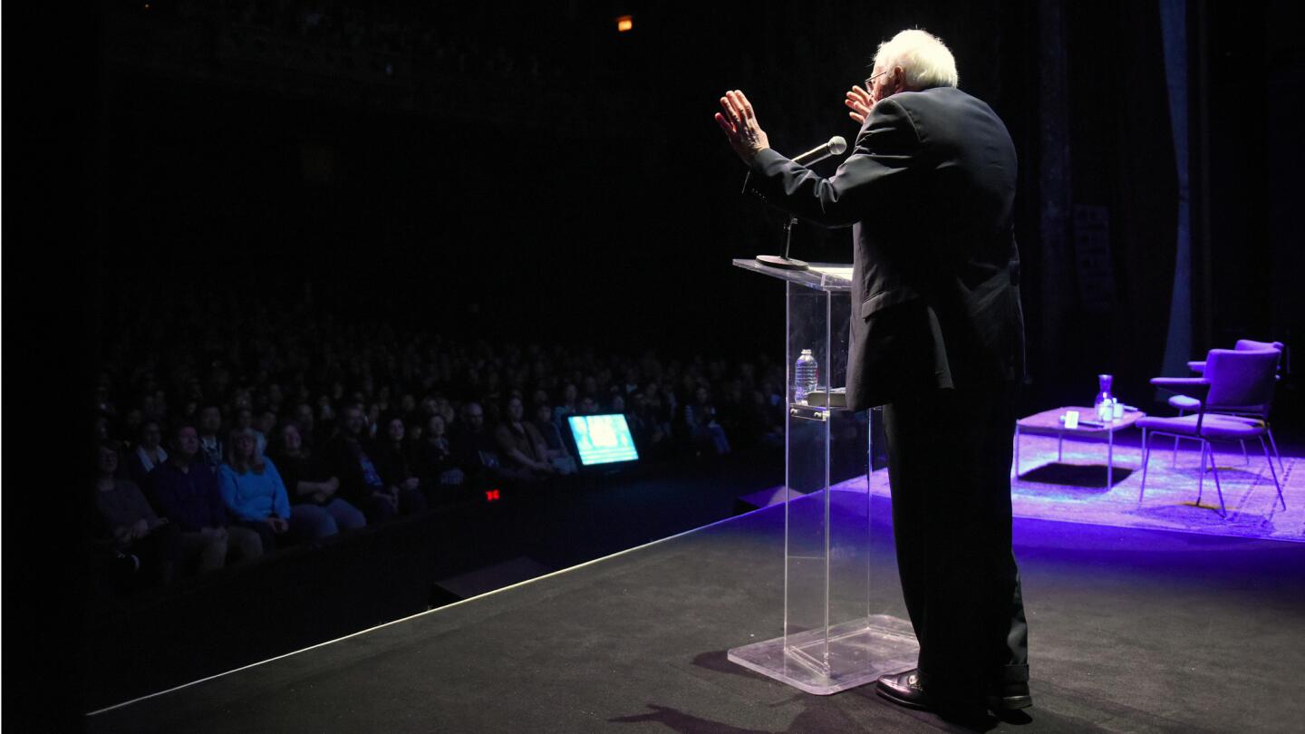 Bernie Sanders in Los Angeles