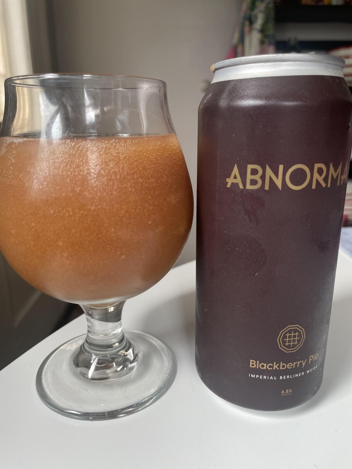 Abnormal Beer's Blackberry Pie Imperial Berliner Weisse.