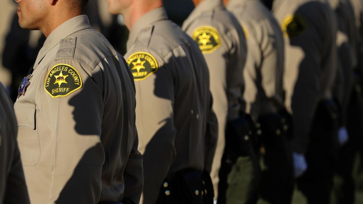 Law enforcement unions in Los Angeles, Orange and other counties have gone to court in an effort to stop departments from releasing disciplinary and other records issued before a new disclosure law took effect this year.