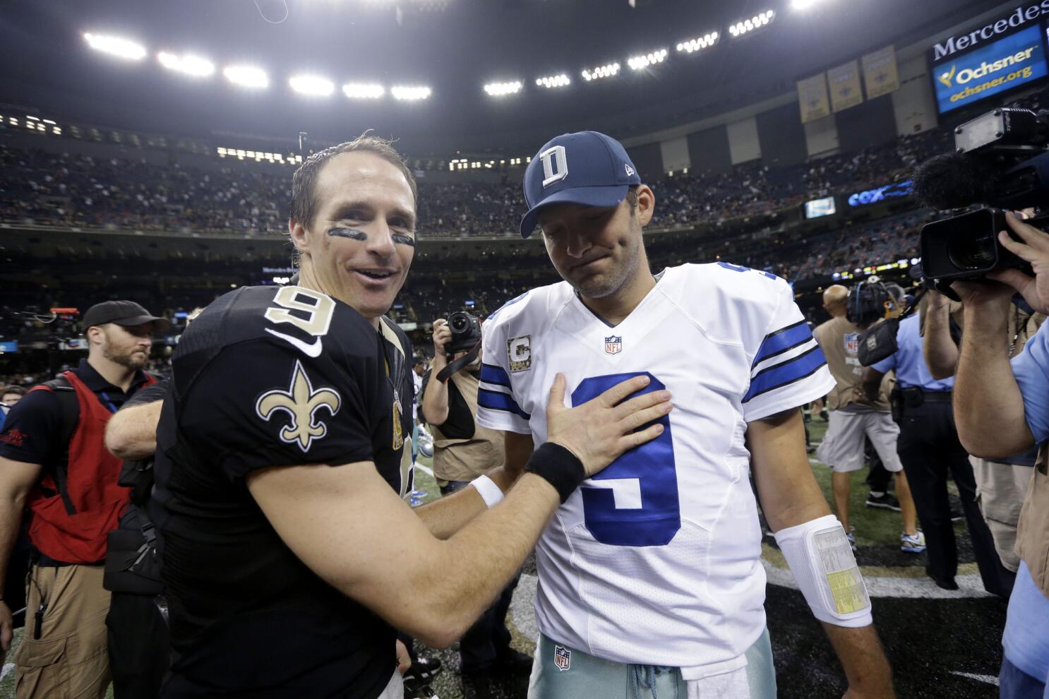 TV ratings: NBC football wins with Tony Romo-Drew Brees match-up - Los  Angeles Times