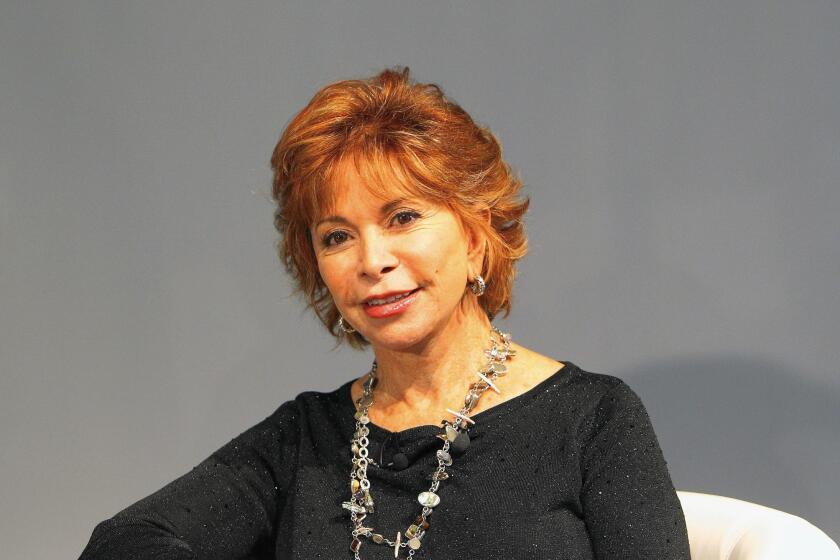Chilean-American writer Isabel Allende
