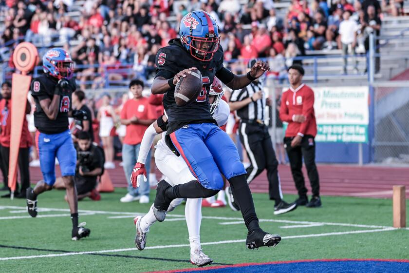 Quarterback Jimmy Butler of Gardena Serra will face Oaks Christian on Thursday.