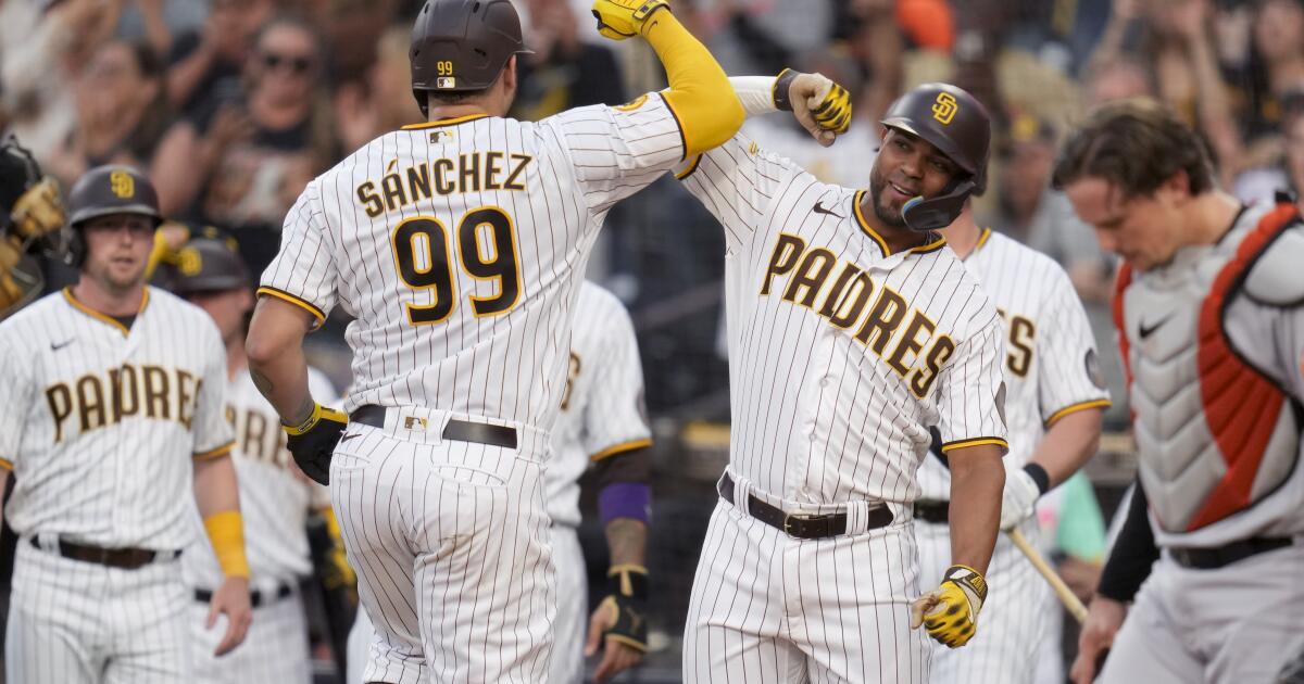 Gary Sanchez's slam spark Padres' rout of Orioles