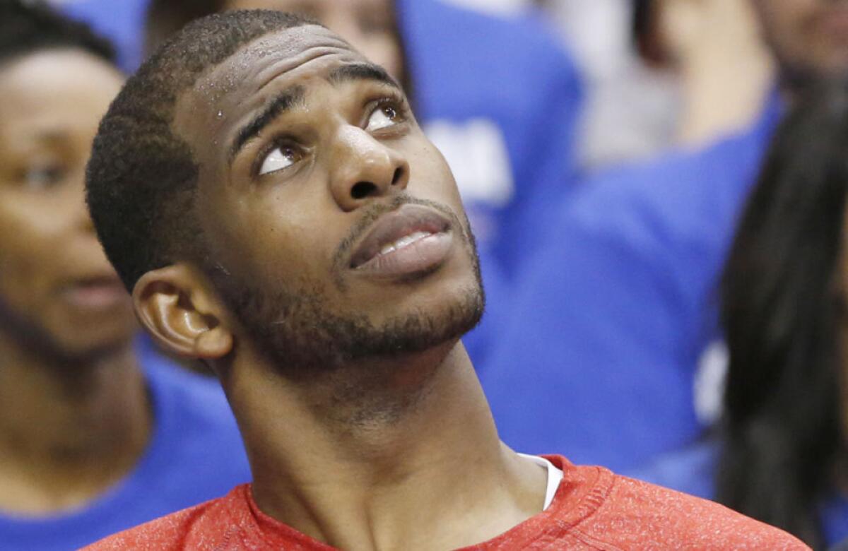 Clippers star Chris Paul might just be thinking about a pretty (and fictional) young lady from Bayside High.