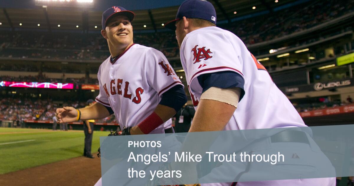 Great Read: Angels' Mike Trout: from can't-miss kid to likely AL MVP in  five years - Los Angeles Times