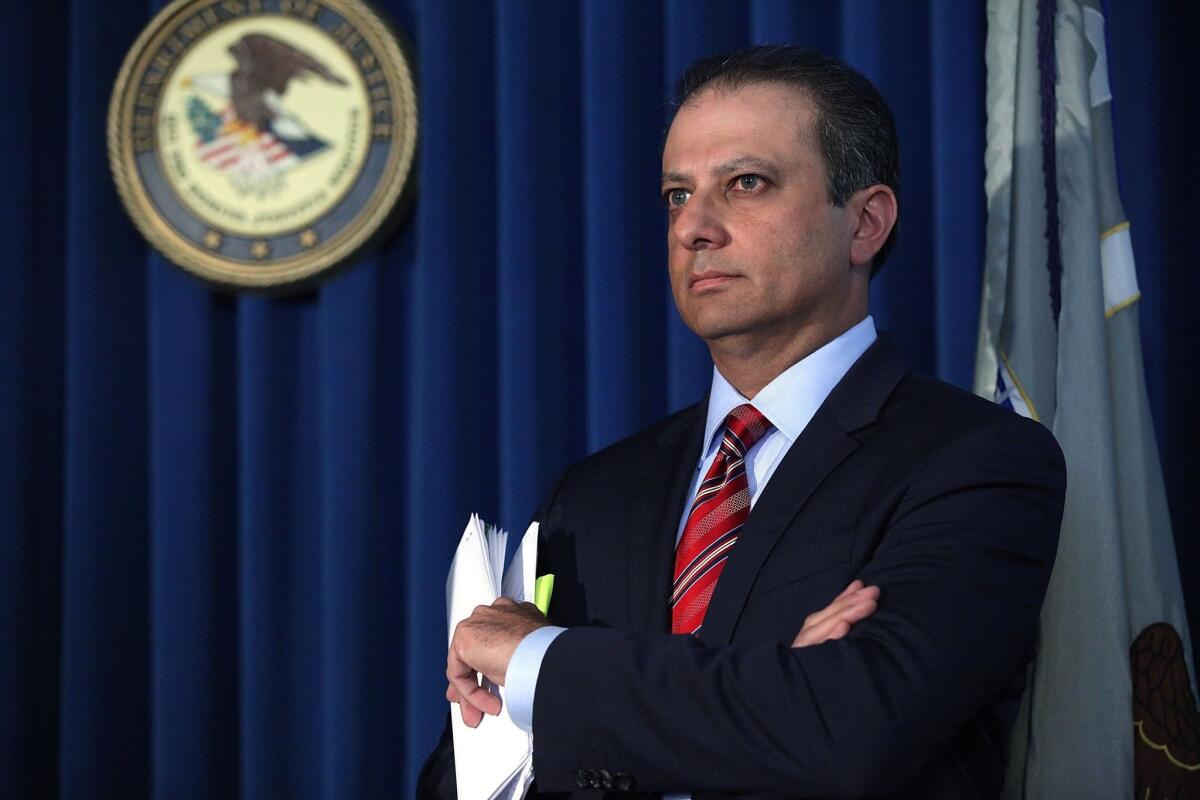 Preet Bharara has become an unexpected celebrity on Turkish Twitter.