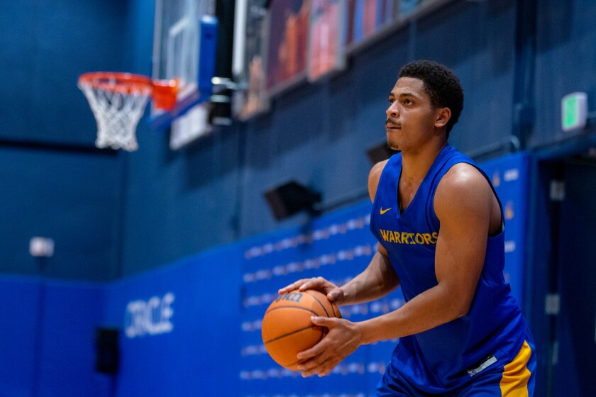 SDSU alum Matt Mitchell participated in a pre-draft workout with the NBA's Golden State Warriors on Tuesday.
