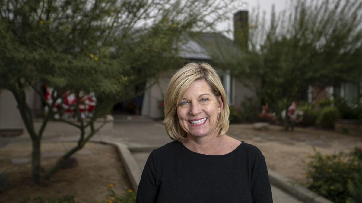 Honour Del Crognale, a Tustin elementary school librarian, is a first-time Democratic activist who threw herself into Katie Porter's campaign against Rep. Mimi Walters in California's 45th District. It's no longer so lonely to be a Democrat in Orange County.