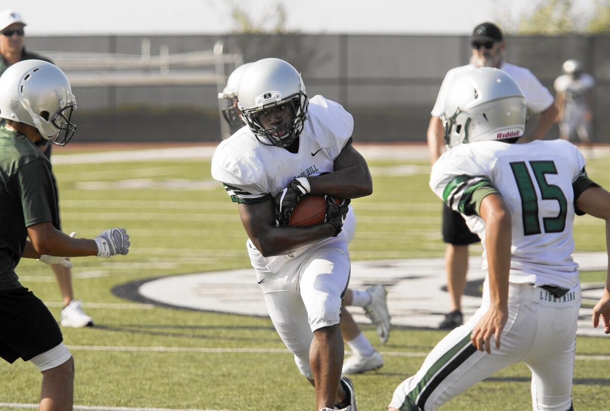 DJ Henry is expected to be the starting running back for Sage Hill School.