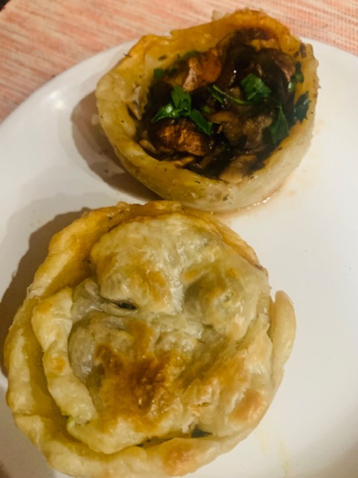 Mixed Mushroom Puff Pastry Cups