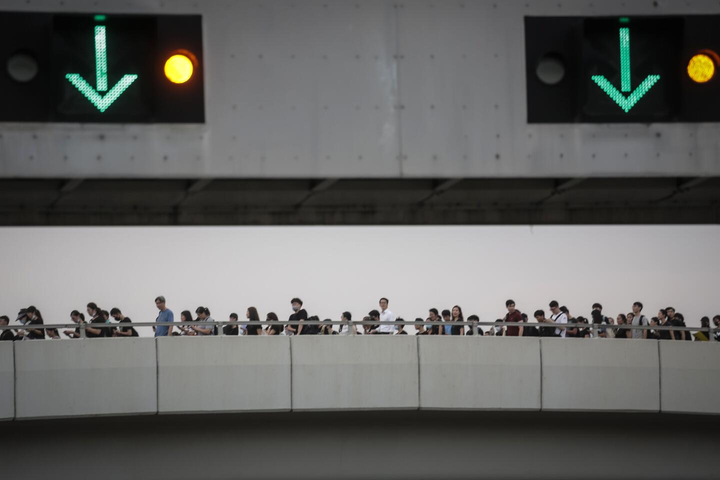 Hong Kong International Airport shuts down amid anti-government protests