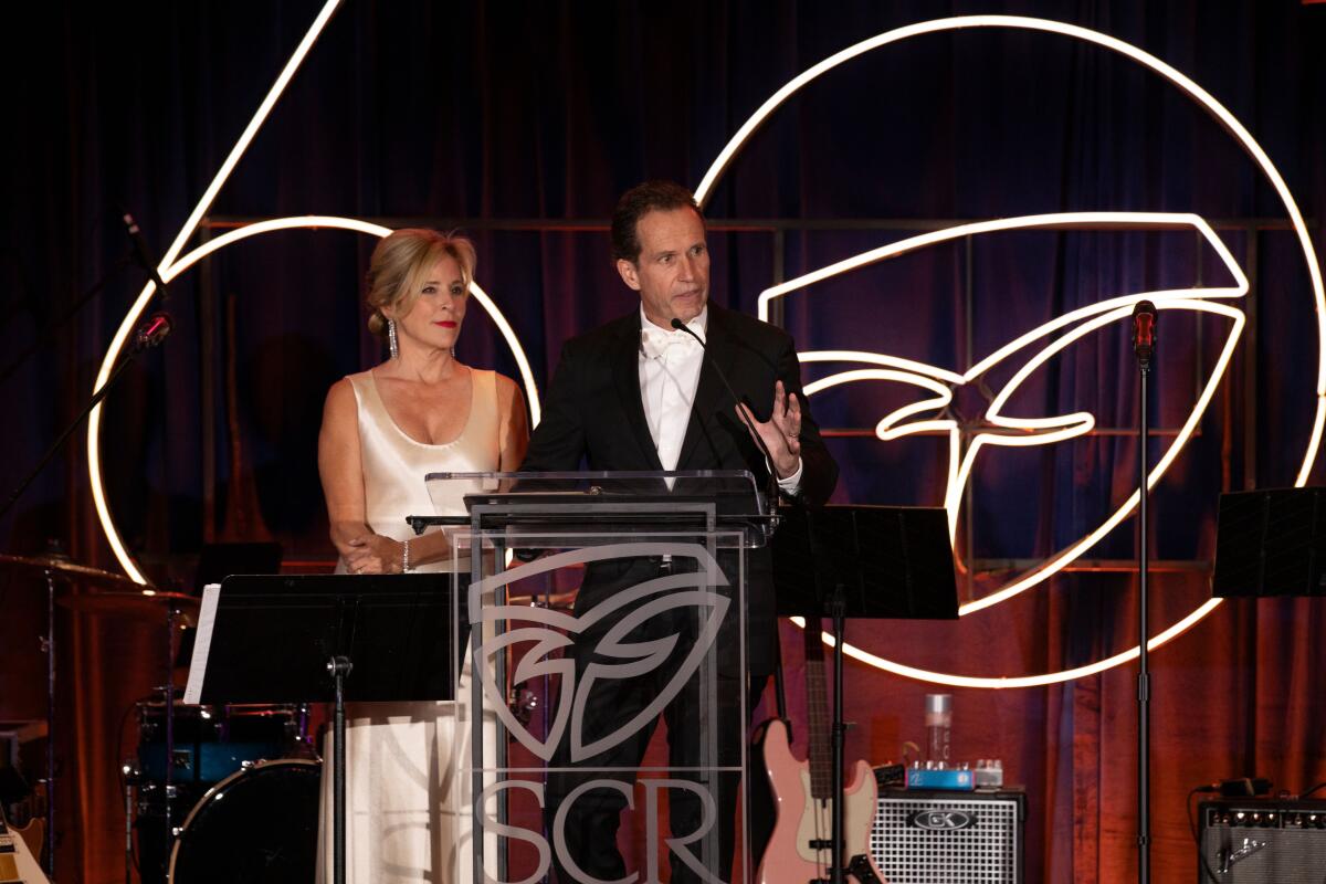 Kristen and Adrian Griggs co-chair the 60th South Coast Repertory Theatre gala.