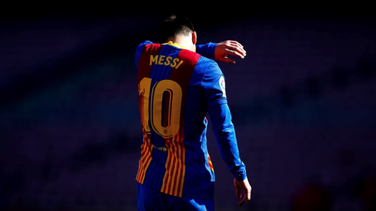 Lionel Messi, durante un partido pasado. Foto: EFE