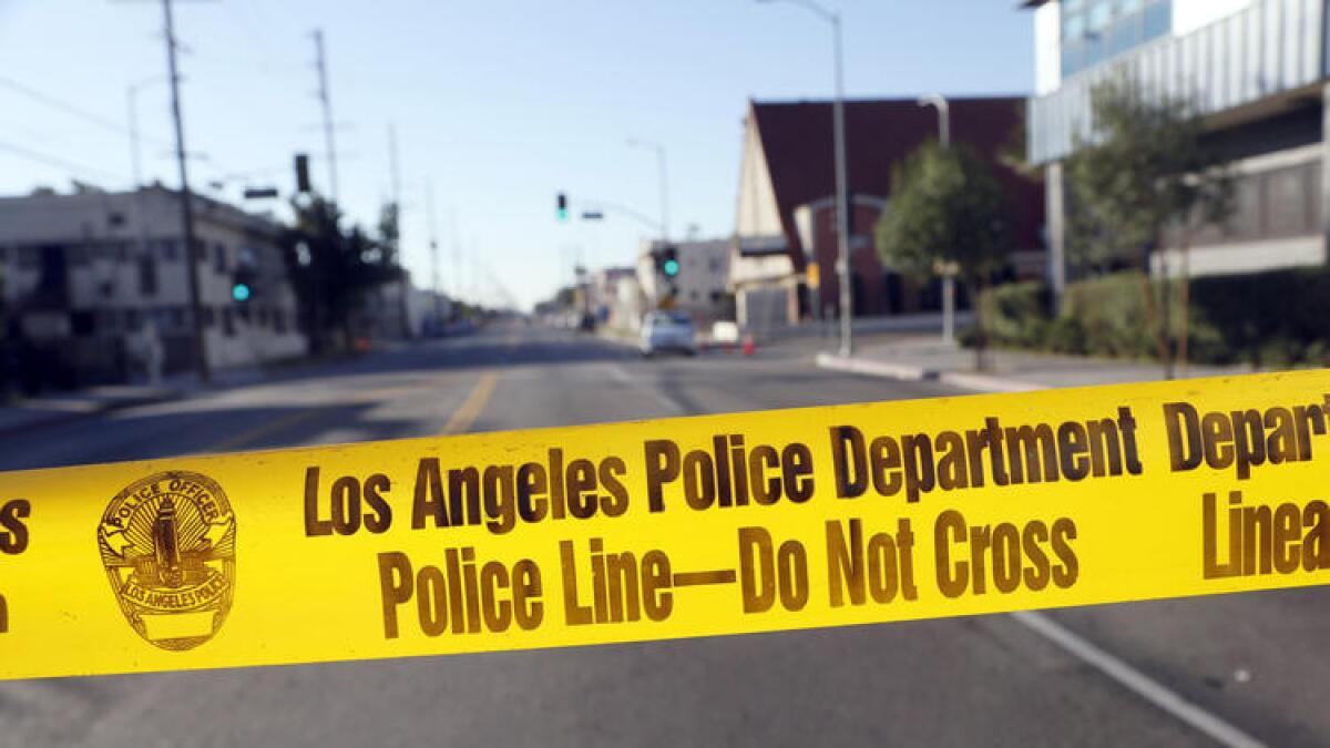 L.A. city officials have reached a tentative contract with the city's police union.