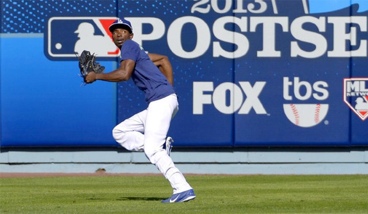 Dodgers shortstop Dee Gordon will play center field with Tigres del Licey of the Dominican Republic winter league.