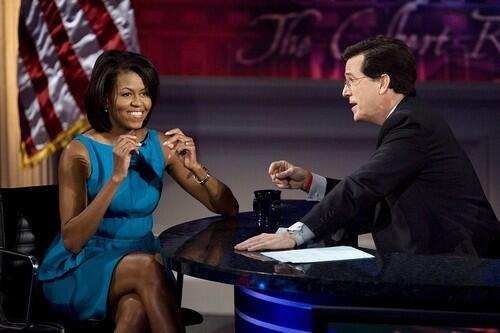 Stephen Colbert, Michelle Obama