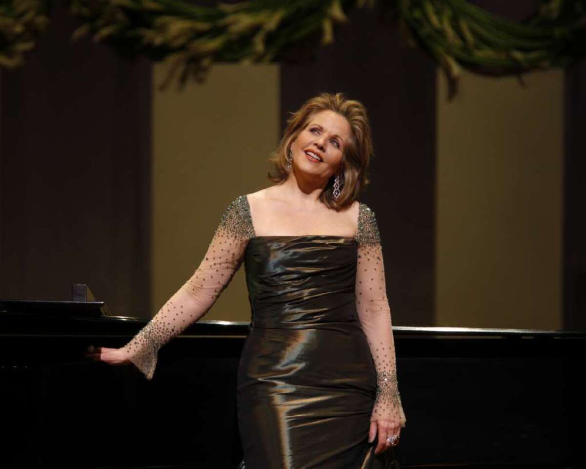 Renee Fleming at a 2011 recital at the Renee and Henry Segerstrom Concert Hall in Costa Mesa.