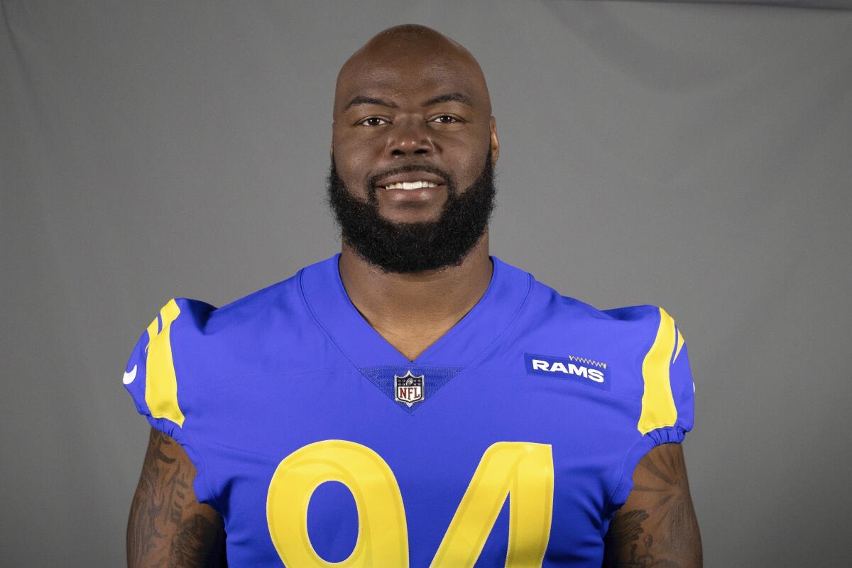 New DT A'Shawn Robinson eager to be Rams' midseason addition - The San  Diego Union-Tribune