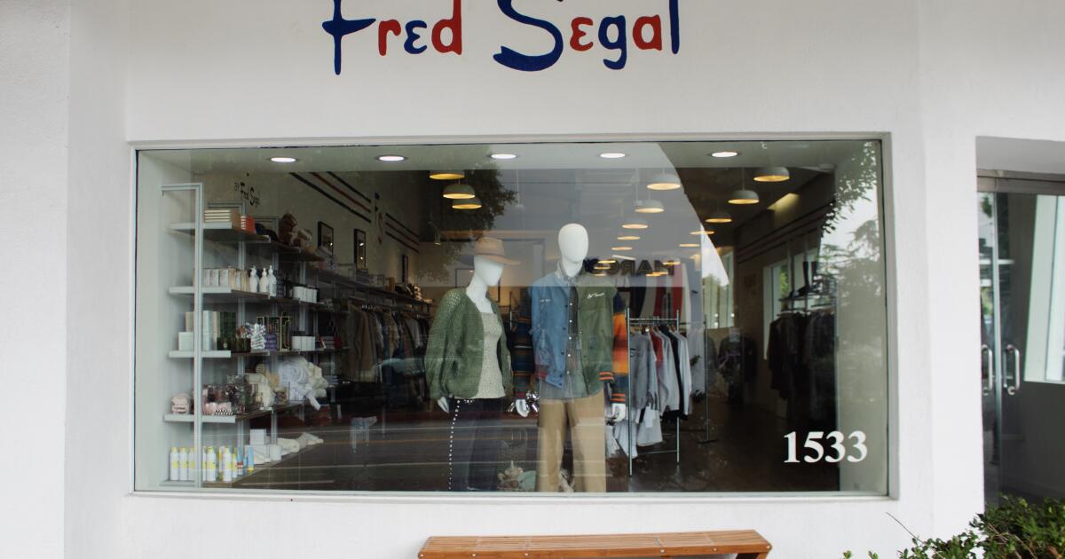 Fred Segal closes its remaining stores, ending a Los Angeles fashion era