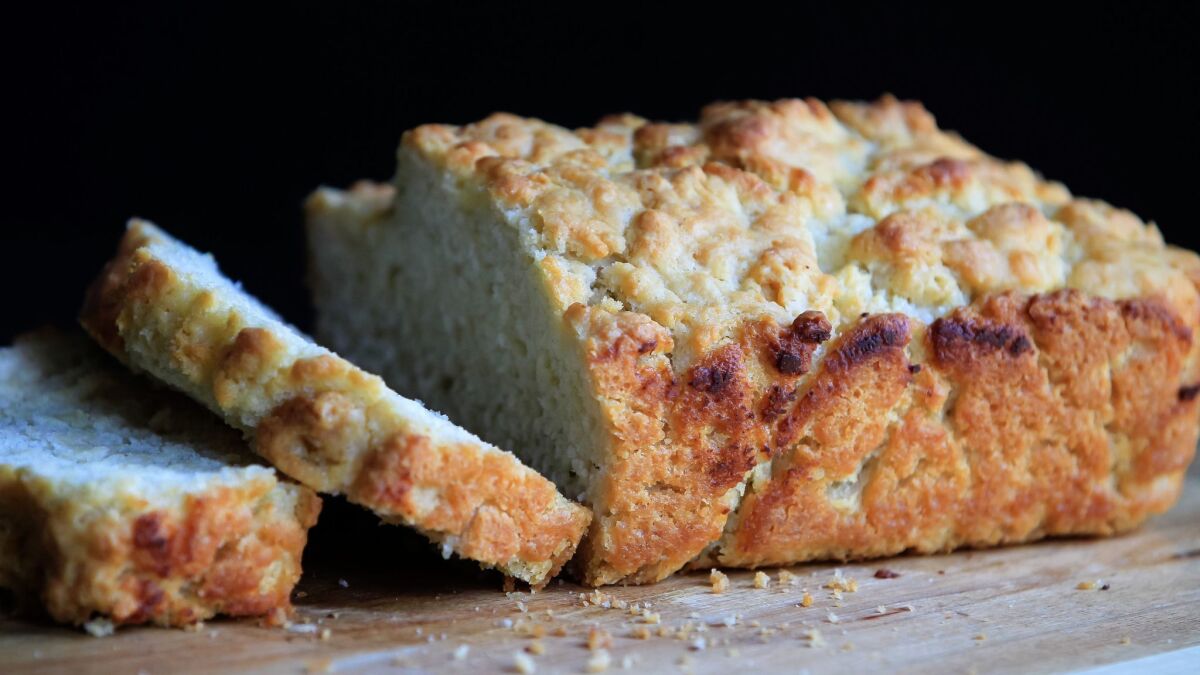 Simple Beer Bread is a perfect companion for chili.
