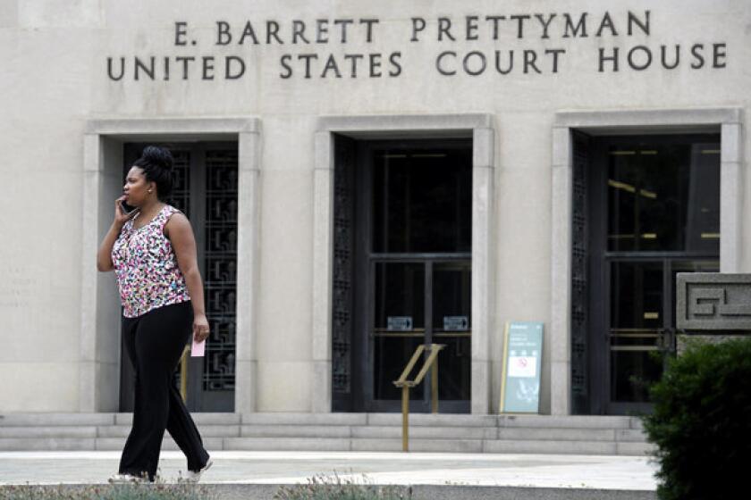 The federal courthouse in Washington where the secret Foreign Intelligence Surveillance Court resides.